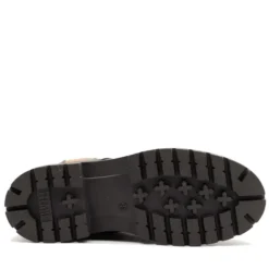 Anfibi 1A Classe Alviero Martini in Pelle Nera con Inserto Elastico Geo Classic 2366