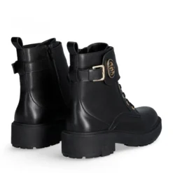 Anfibi Donna LIU JO London 03 in Pelle Nera