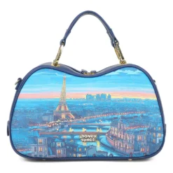 Bauletto Donna a Mano BRACCIALINI linea Cartoline Looney Tunes stampa Parigi