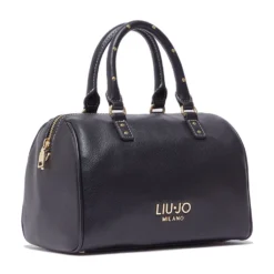 Bauletto Donna a Mano LIU JO Better effetto Bottalato Nero