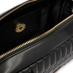 Bauletto Donna a Spalla LOVE MOSCHINO linea Bubby Love in Ecopelle Nera