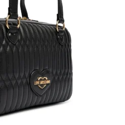 Bauletto Donna a Spalla LOVE MOSCHINO linea Bubby Love in Ecopelle Nera