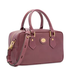 Bauletto Donna con Tracolla THE BRIDGE linea Story in Pelle Viola Orchidea