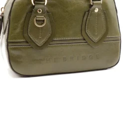 Bauletto Donna Mini THE BRIDGE linea Daphne in Pelle Verde Timo