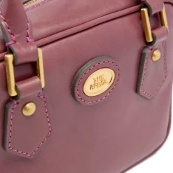 Bauletto Donna Mini THE BRIDGE linea Story in Pelle Viola Orchidea