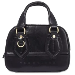 Bauletto Donna Mini THE BRIDGE linea Daphne in Pelle Nera