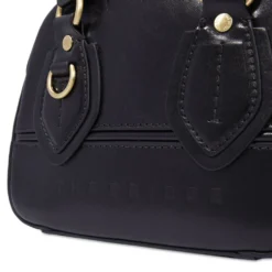 Bauletto Donna Mini THE BRIDGE linea Daphne in Pelle Nera