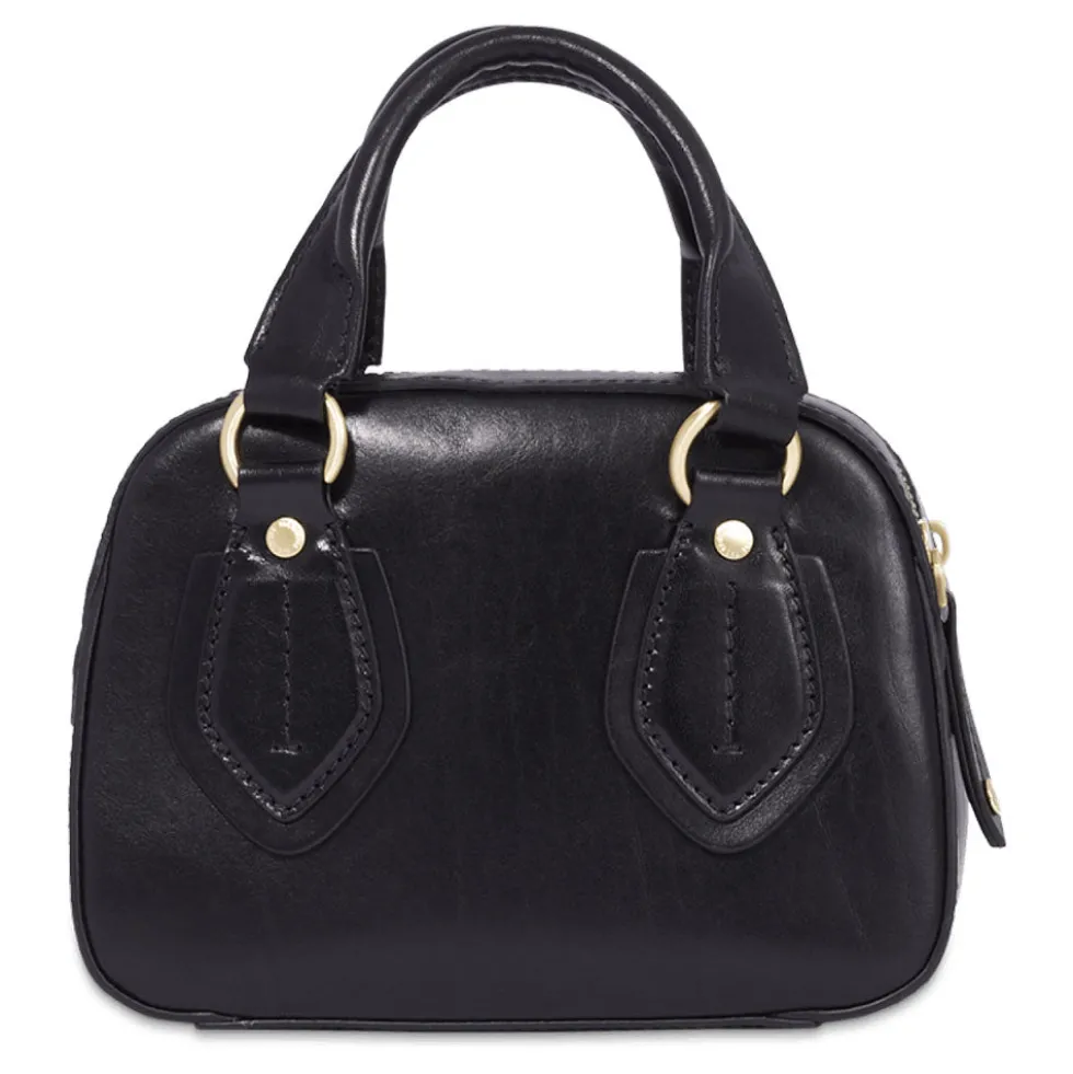 Bauletto Donna Mini THE BRIDGE linea Daphne in Pelle Nera