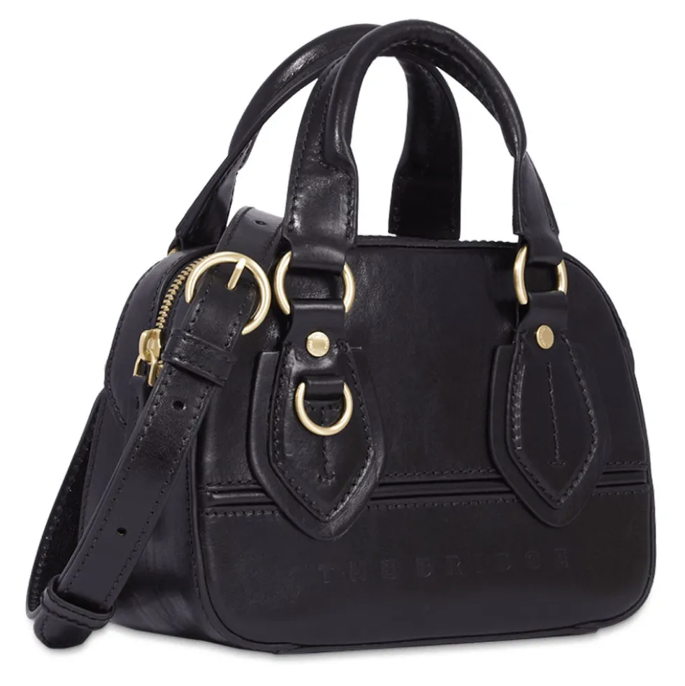 Bauletto Donna Mini THE BRIDGE linea Daphne in Pelle Nera