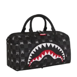 Bauletto Unisex SPRAYGROUND stampa Gray Peeking Character Check