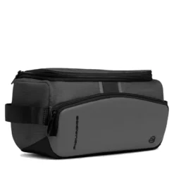 Beauty Case PIQUADRO Uomo in Tessuto e Pelle Colore Nero Linea Pq-Earth - BY6947S137