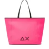 Borsa a Mano Media SUN68 linea Jacqueline in Scuba Fuxia Fluo