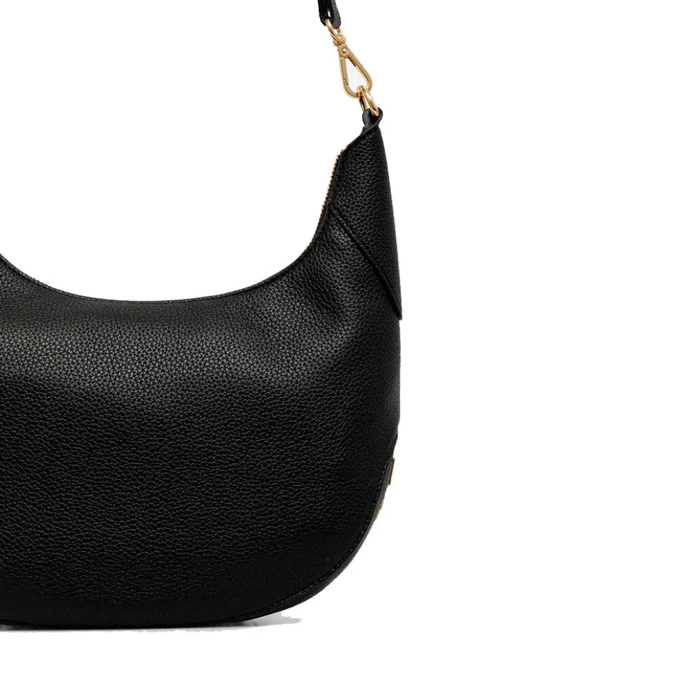 Borsa a Spalla Asimmetrica LOVE MOSCHINO linea Giant Logo Nero