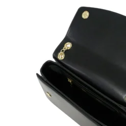 Borsa a Spalla e a Tracolla LOVE MOSCHINO Nera con Cuore Nero con Logo