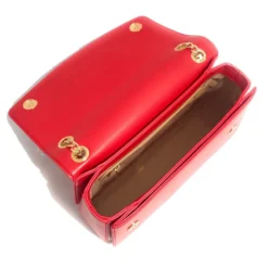 Borsa a Spalla e a Tracolla LOVE MOSCHINO Rossa con Cuore Rosso con Logo