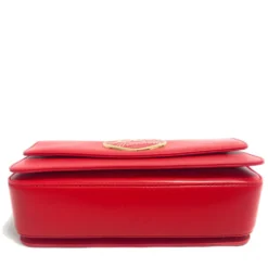 Borsa a Spalla e a Tracolla LOVE MOSCHINO Rossa con Cuore Rosso con Logo