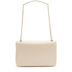 Borsa a Spalla e a Tracolla LOVE MOSCHINO Avorio con Cuore Rosso con Logo
