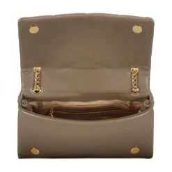 Borsa a Spalla e a Tracolla Trapuntata LOVE MOSCHINO linea Embossed Taupe