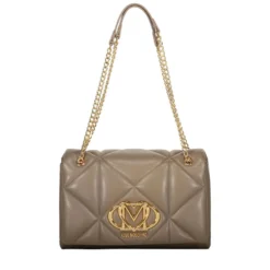 Borsa a Spalla e a Tracolla Trapuntata LOVE MOSCHINO linea Embossed Taupe