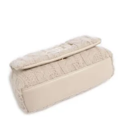 Borsa a Spalla Media LIU JO linea LaPuffy in Maglia color Marmo