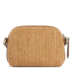 Borsa a Tracolla 1A Classe Alviero Martini linea Rafia Coast color Cuoio LE92