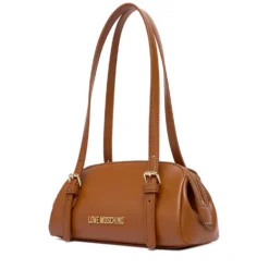 Borsa Bauletto a Spalla LOVE MOSCHINO linea Smart Daily Bag color Cuoio