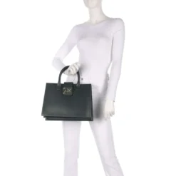 Borsa Donna a Mano ARMANI EXCHANGE colore Beat Green Misura Grande