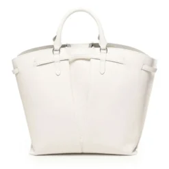 Borsa Donna a Mano a Secchiello COCCINELLE in Pelle Colore Blanco linea Flores