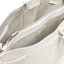 Borsa Donna a Mano a Secchiello COCCINELLE in Pelle Colore Blanco linea Flores
