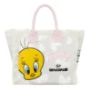 Borsa Donna a Mano BRACCIALINI linea Summer LT in Canvas stampa Tweety