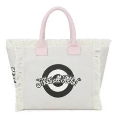Borsa Donna a Mano BRACCIALINI linea Summer LT in Canvas stampa Tweety