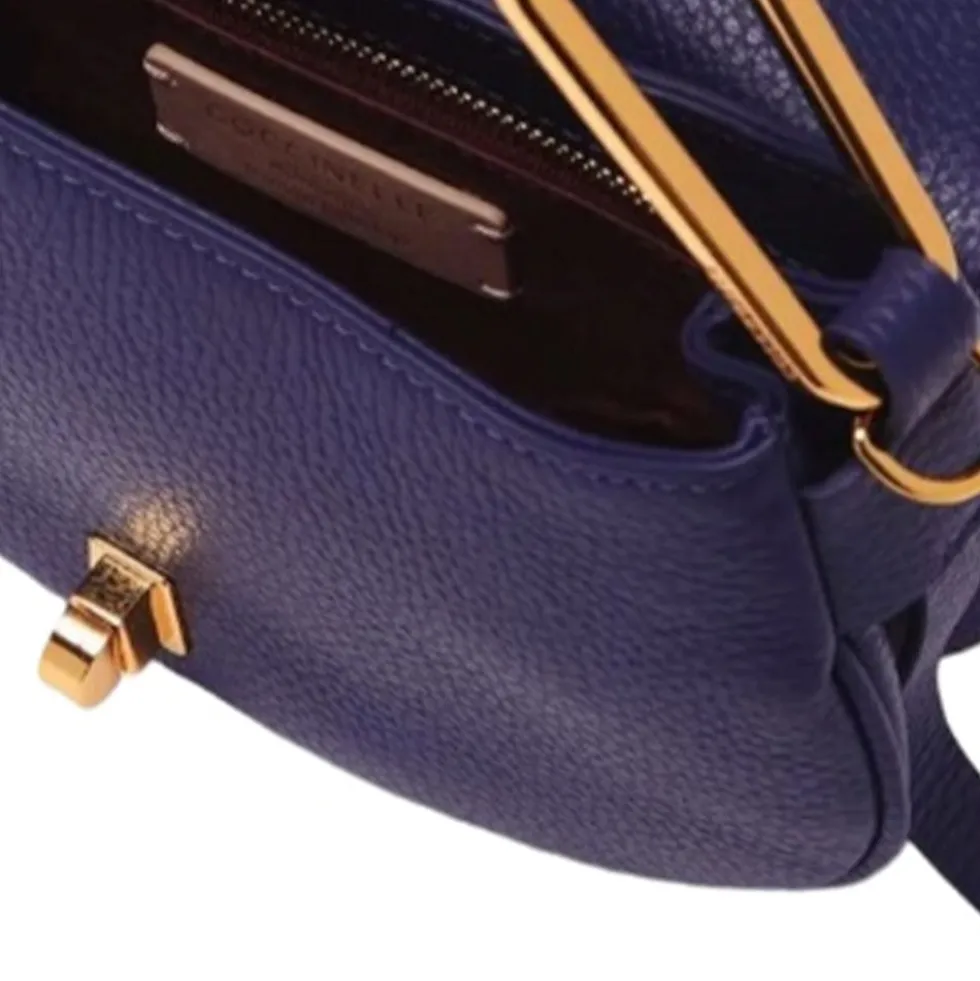 Borsa Donna a Mano COCCINELLE in Pelle Linea Magie Colore Royal Blue Misura Small