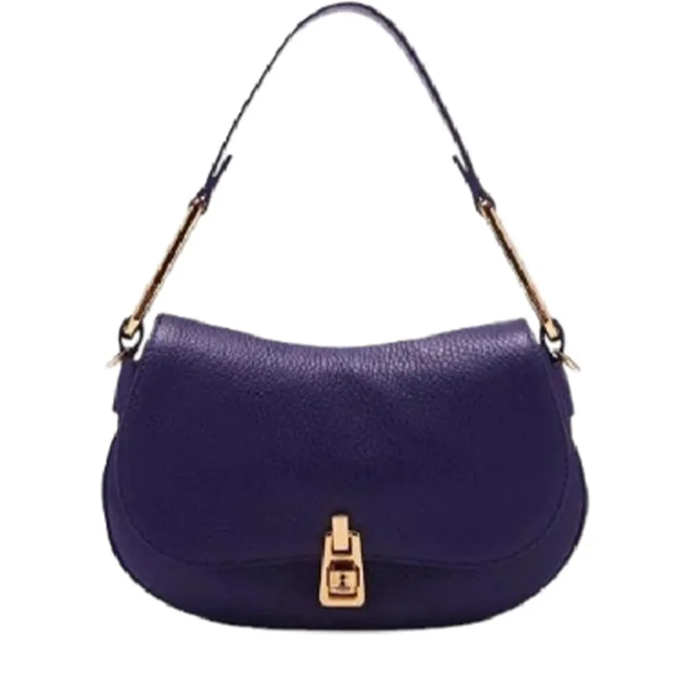 Borsa Donna a Mano COCCINELLE in Pelle Linea Magie Colore Royal Blue Misura Small