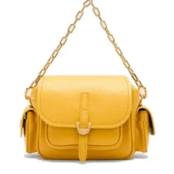 Borsa Donna a Mano COCCINELLE in Pelle Colore Soleado linea Campus Mini