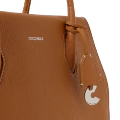 Borsa Donna a Mano COCCINELLE in Pelle Linea Lord colore Cuir