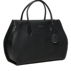 Borsa Donna a Mano COCCINELLE in Pelle Linea Lord colore Nero