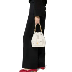Borsa Donna a Mano COCCINELLE in Pelle linea Beat Generation Small Colore Pearl