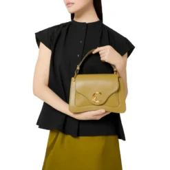 Borsa Donna a Mano COCCINELLE in Pelle linea C-Me Calf Cocker Small Colore Crab