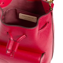 Borsa Donna a Mano COCCINELLE in Pelle linea Beat Generation Small Colore Scarlet