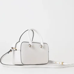 Borsa Donna a Mano COCCINELLE in Pelle linea Beat Soft Colore Brillant White