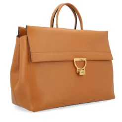 Borsa Donna a Mano COCCINELLE in Pelle linea Arlettis Colore Cuir Misura Grande