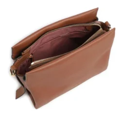 Borsa Donna a Mano COCCINELLE linea Boheme Small in Pelle Cognac - Nero