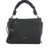 Borsa Donna a Mano COCCINELLE linea Boheme Small in Pelle Nero - Cognac