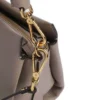 Borsa Donna a Mano COCCINELLE linea Boheme Small in Pelle Warm Taupe - Rosette