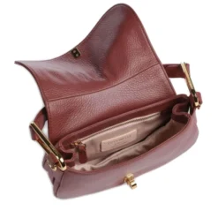 Borsa Donna a Mano COCCINELLE in Pelle Linea Magie Colore Brandy Misura Small