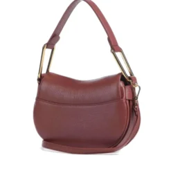 Borsa Donna a Mano COCCINELLE in Pelle Linea Magie Colore Brandy Misura Small