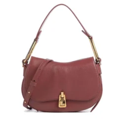 Borsa Donna a Mano COCCINELLE in Pelle Linea Magie Colore Brandy Misura Small