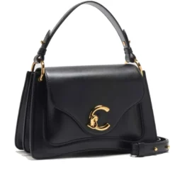 Borsa Donna a Mano COCCINELLE in Pelle linea C-Me Calf Cocker Small Colore Nero