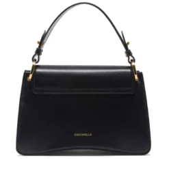 Borsa Donna a Mano COCCINELLE in Pelle linea C-Me Calf Cocker Small Colore Nero