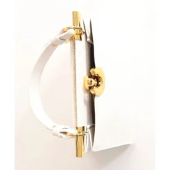 Borsa Donna a Mano COCCINELLE linea Binxie Small in Pelle Brillant White